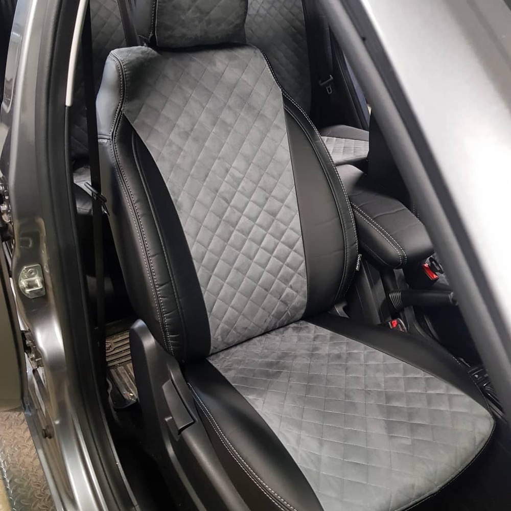 Авточехлы для LADA VESTA. Чехлы Автопилот на Лада Веста Седан / SW / SW ...