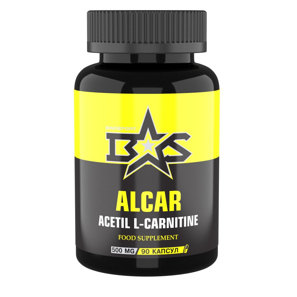 Ацетил л-карнитин 90 капс. по 500 мг Binasport "ALCAR (acetyl l ...