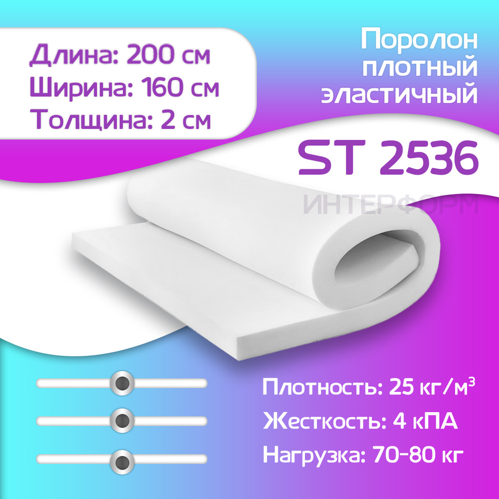 Поролон мебельный st3542