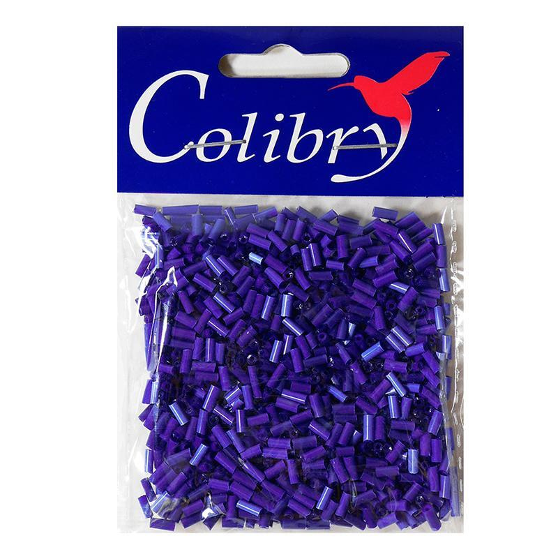 Бисер стеклярус Colibry 20 г., 2 шт., (69S) #1