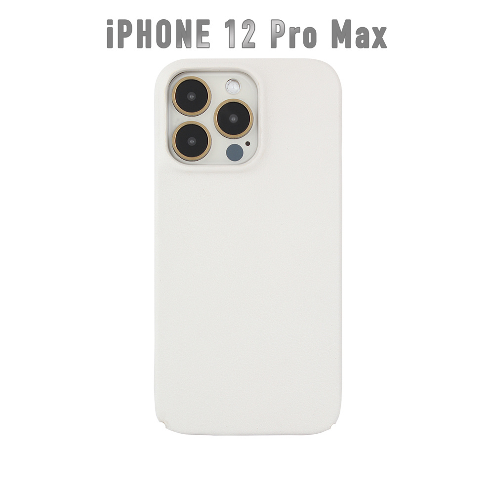 Чехол на iPhone 12 Pro Max белый из натуральной кожи наппа - купить с  доставкой по выгодным ценам в интернет-магазине OZON (595843956)