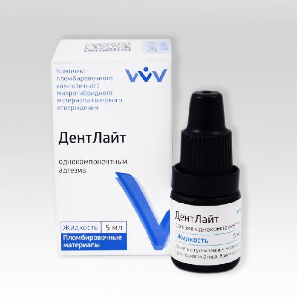 Адгезив однокомпонентный стоматологический Владмива "ДентЛайт ...