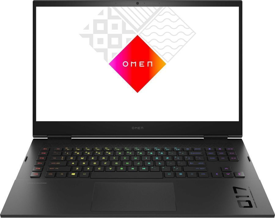 HP Omen 17-ck0047ur (4E1C9EA) Игровой ноутбук 17,3", Intel Core i7-11800H, RAM 16 ГБ, SSD 1024 ГБ, NVIDIA #1