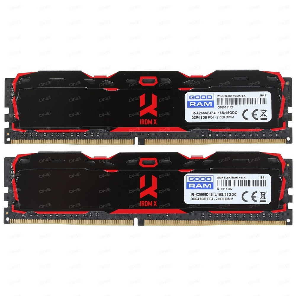 Модуль оперативной памяти GoodRam 8 ГБ DDR4 PC21300 2666 MHz CL 16