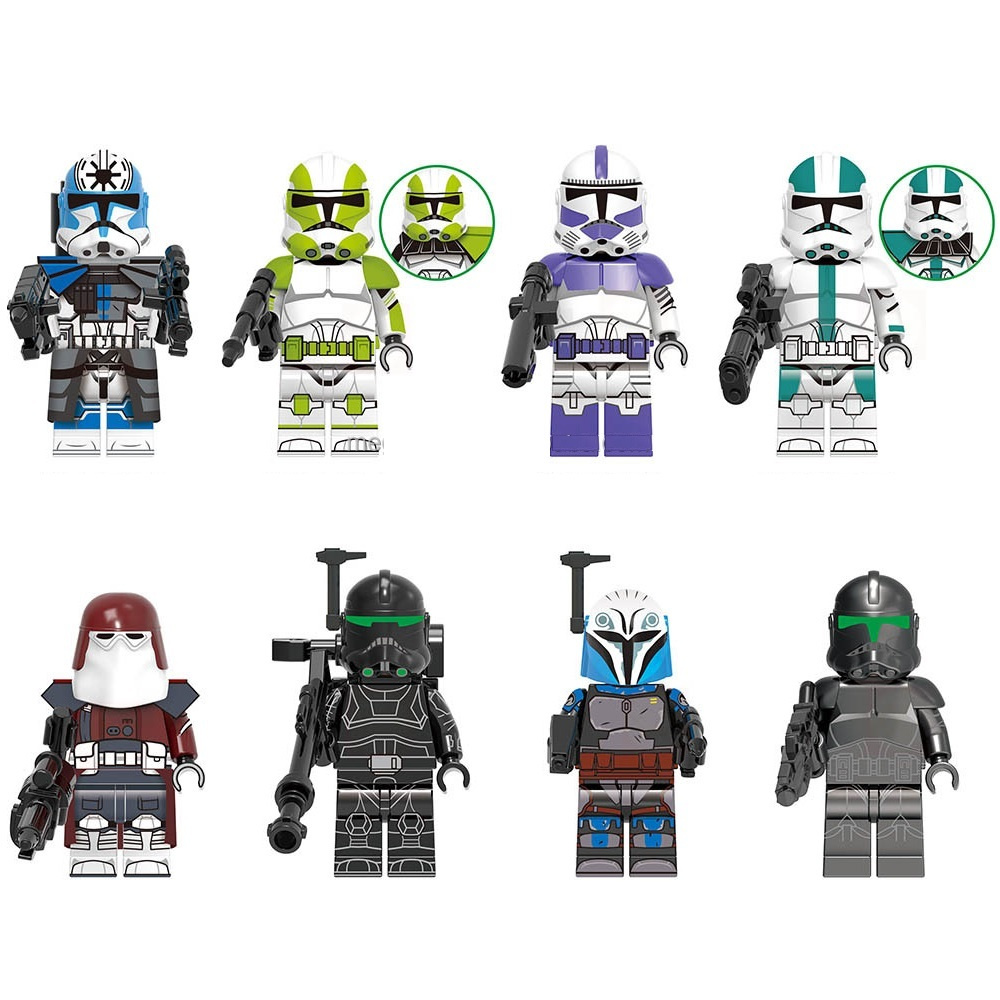 Набор минифигурок Звездные войны Штурмовики совместимы с конструкторами ...