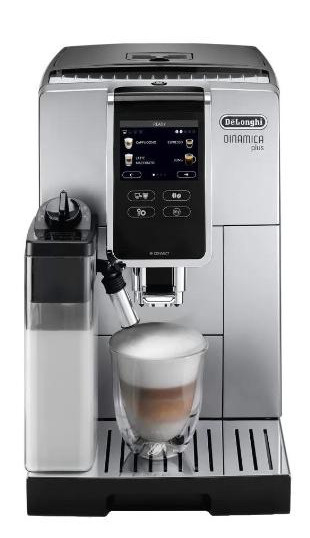 Автоматическая кофемашина DeLonghi Dinamica Plus ECAM 370.85SB, серебристый, серый  #1