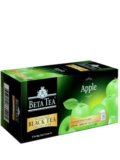 Чай Beta 25 пак Черный Яблоко 2гр/ 2 шт #1