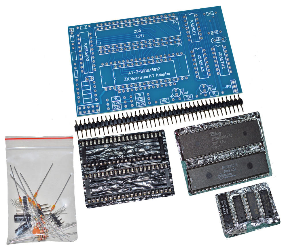 ZX Spectrum AY адаптер с Kempston портом DIY купить на OZON по