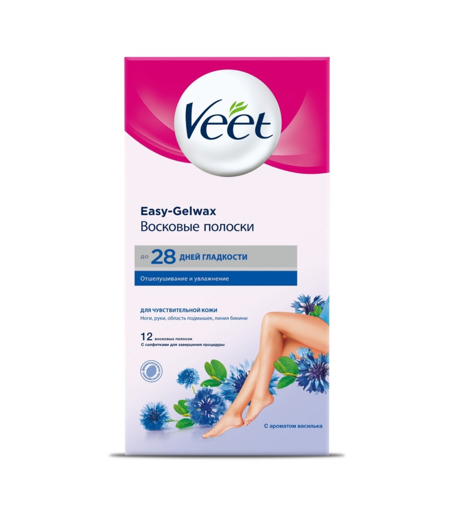 Восковые полоски для лица Veet Suprem’ Essence — отзывы