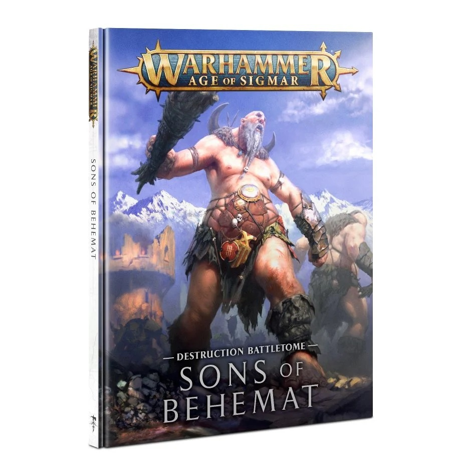 Дополнение для настольной игры Warhammer Age of Sigmar: Battletome: Sons of  Behemat - купить с доставкой по выгодным ценам в интернет-магазине OZON  (1192967727)