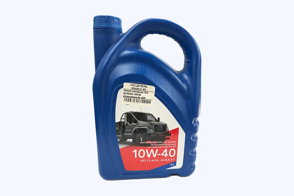 Масло моторное ГАЗ 10W-40 Полусинтетическое - купить в интернет ...