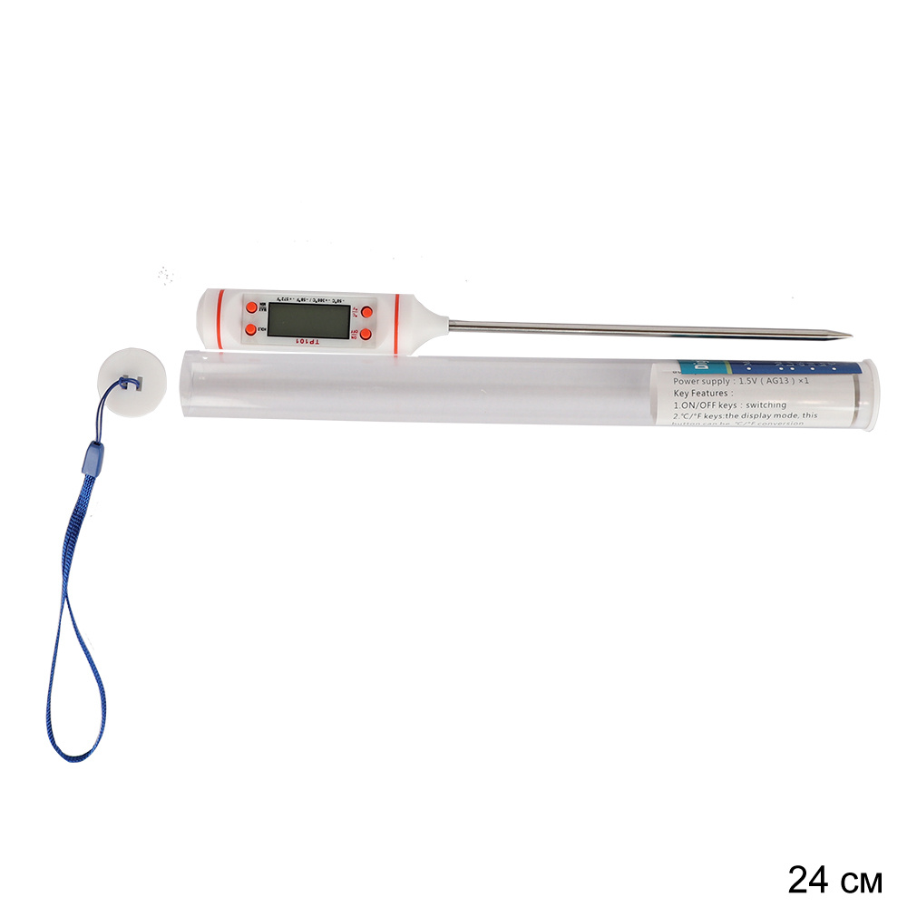 Кулинарный термометр Galleon, с щупом 24 см, для еды, Металл купить по ...