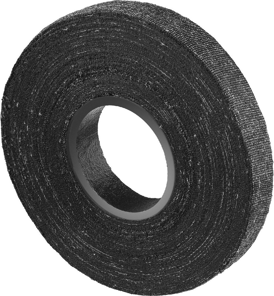 Х/Б изолента черная СИБИН 45м ширина 18мм 1000 В (1230-45) #1