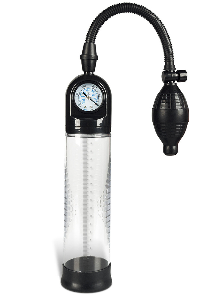 Мужская вакуумная помпа для пениса с манометром "VACUUM PENIS PUMP ...