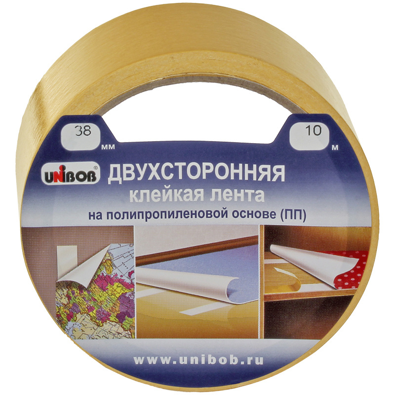 Unibob Клейкая лента 38 мм 10 м, 1 шт #1