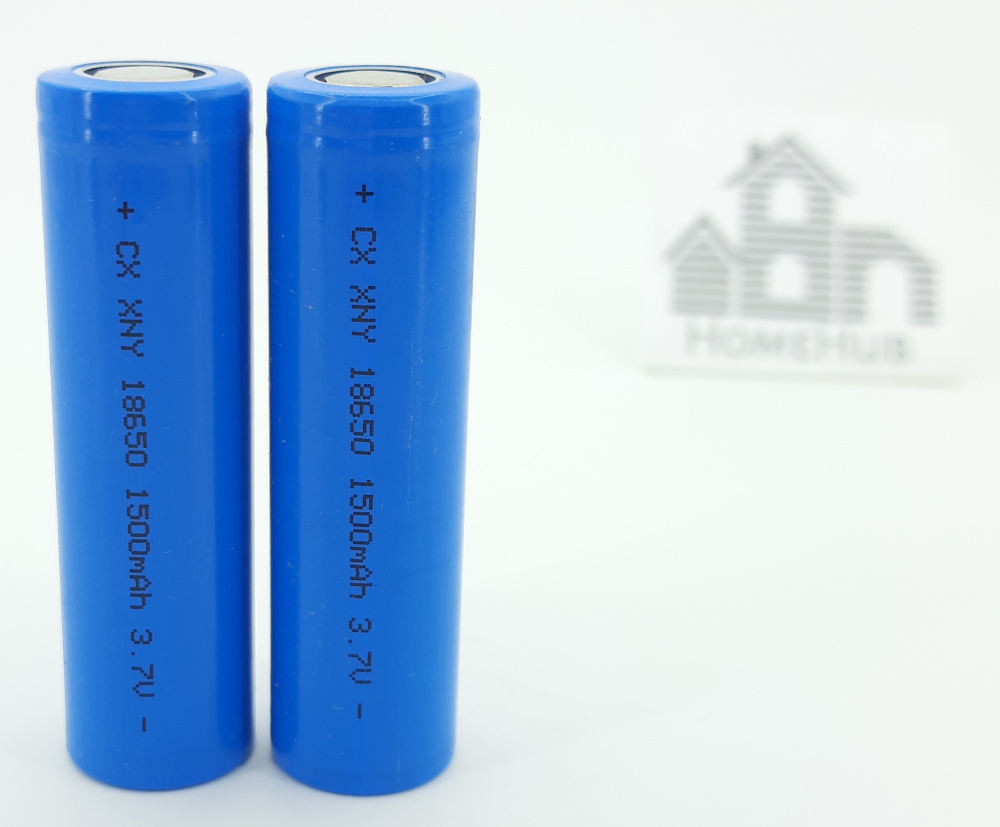 Аккумулятор Li-ion, INR 18650, 3.7V, 1500mAh, 2шт - купить с доставкой ...