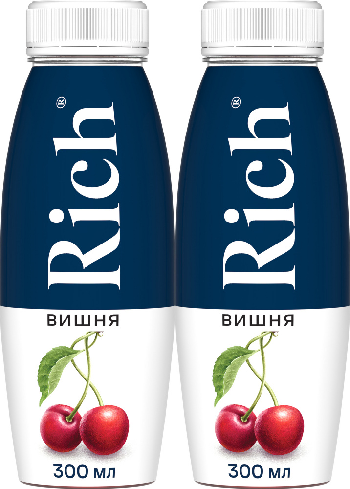 Нектар Rich вишня 300 мл в упаковке, комплект: 2 упаковки #1