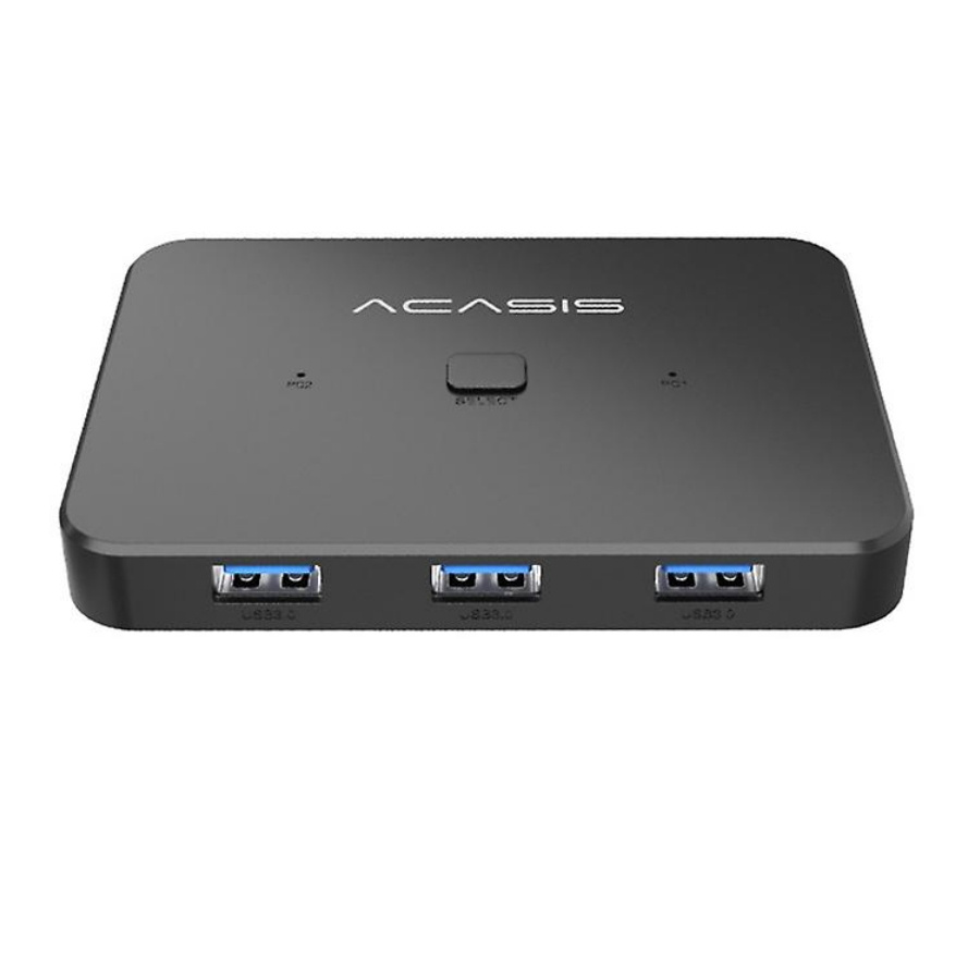 Коммутатор Acasis QH001 3x1 KVM Switcher Box Splitter 4K 60HZ HDMI ...