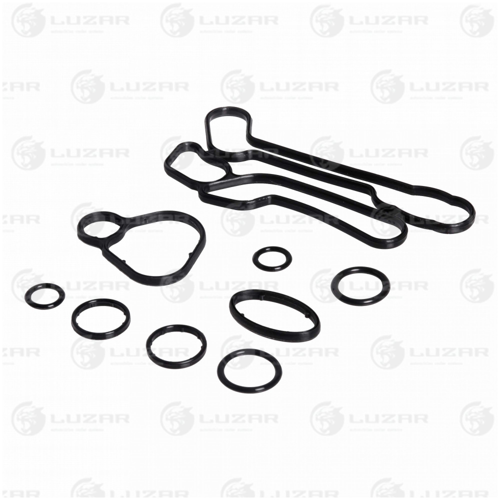 Комплект прокладок теплообменника (9шт)Chevrolet Cruze (09-) Opel Astra ...