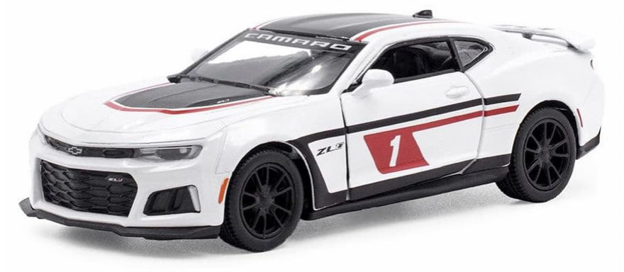 Машинка металлическая Kinsmart 1:38 2017 Chevrolet Camaro ZL1 (Шевроле Камаро Livery Edition) KT5399DF #1