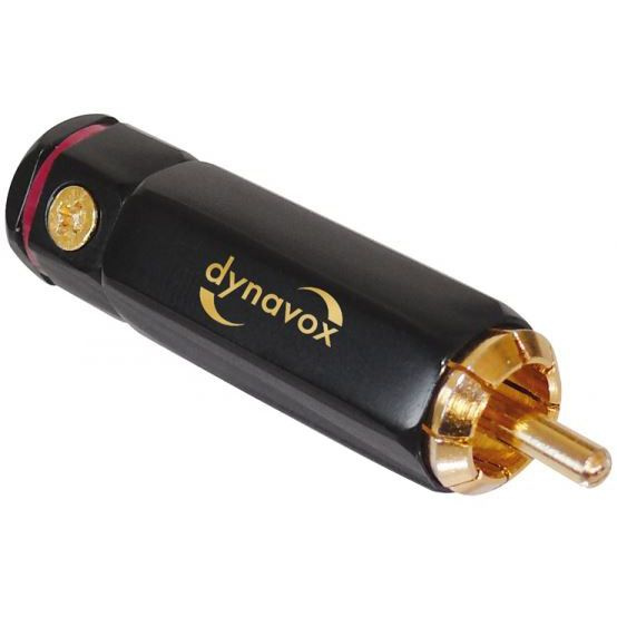 Разъем RCA (Папа) DYNAVOX RCA Plug Red (206066) - купить с доставкой по ...