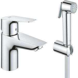 Смеситель для раковины Grohe BauEdge с душем, хром (23757001) #1