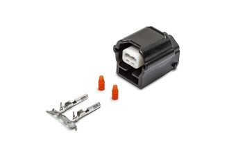 Колодка 2 контактная гнездовая без провода замка дверей Веста, Ларгус ...