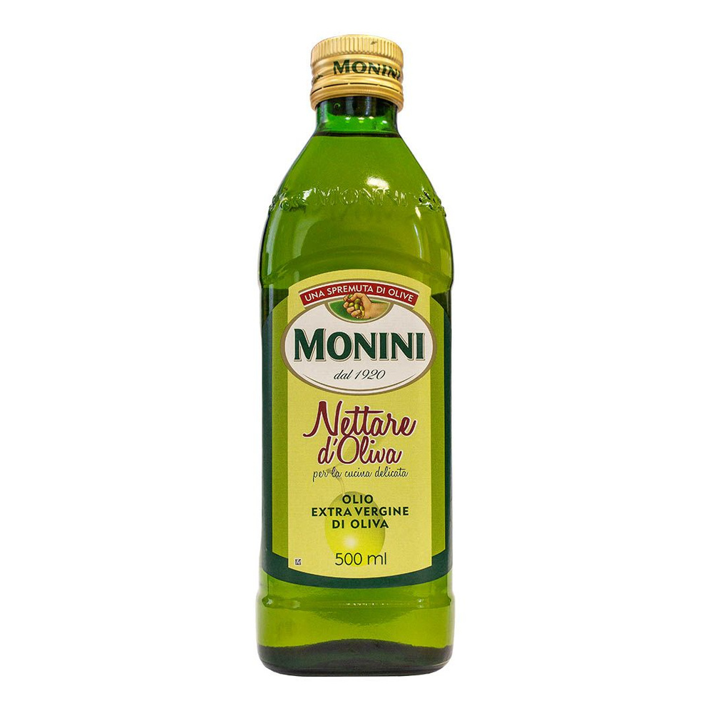 Масло оливковое Monini Extra Virgin nettare d`Oliva, нерафинированное, 500 мл  #1