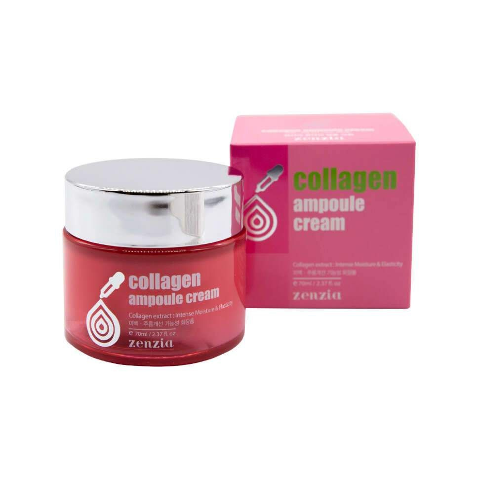 Zenzia Крем с коллагеном Collagen Ampoule Cream #1