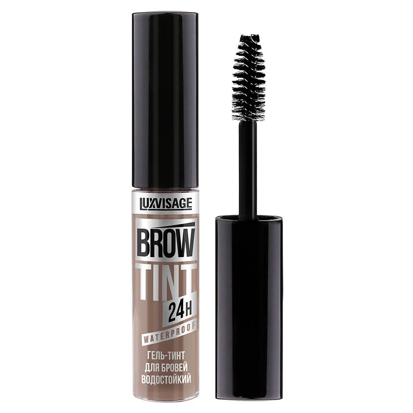 Гель-тинт для бровей LUXVISAGE BROW TINT WATERPROOF 24H тон 101 taupe водостойкий  #1