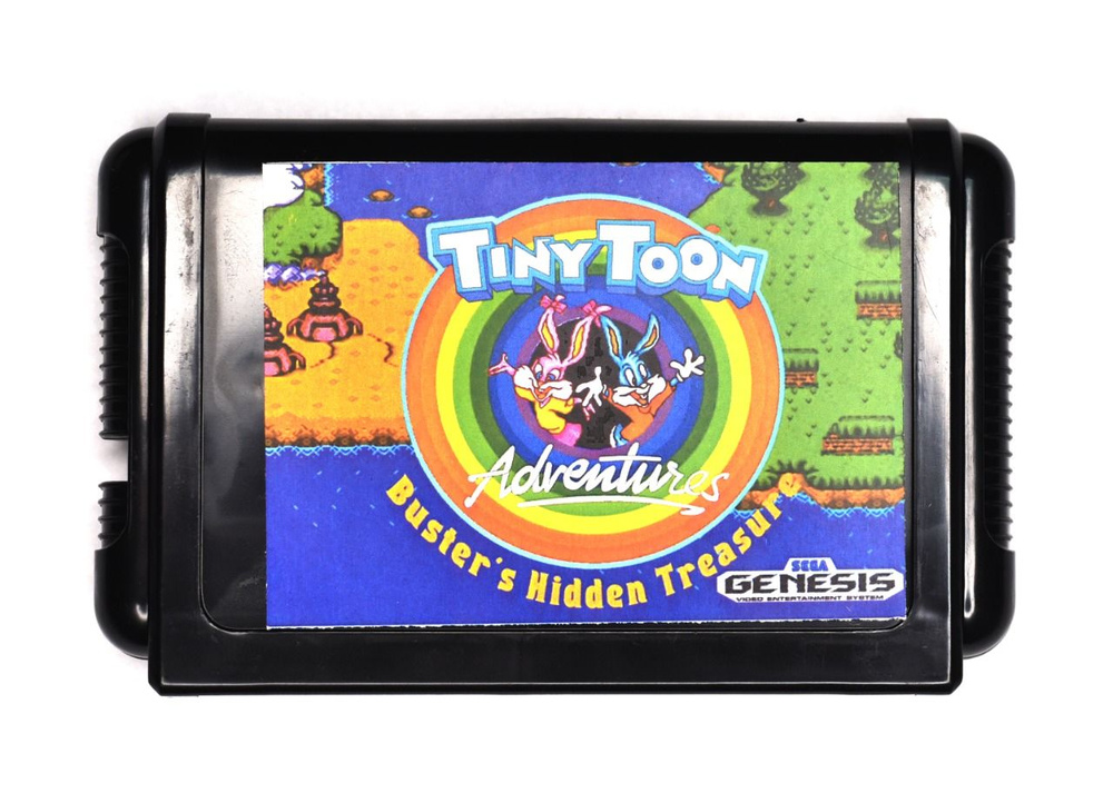 Игровой картридж для Sega (16 bit) Tiny Toon Busters Hidden Treasure, без коробки #1