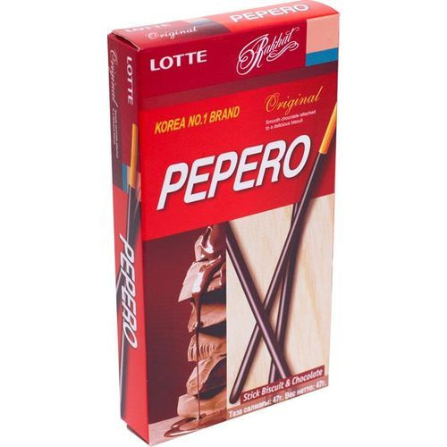 Печенье Lotte Pepero Original соломка в шоколаде 47 г #1