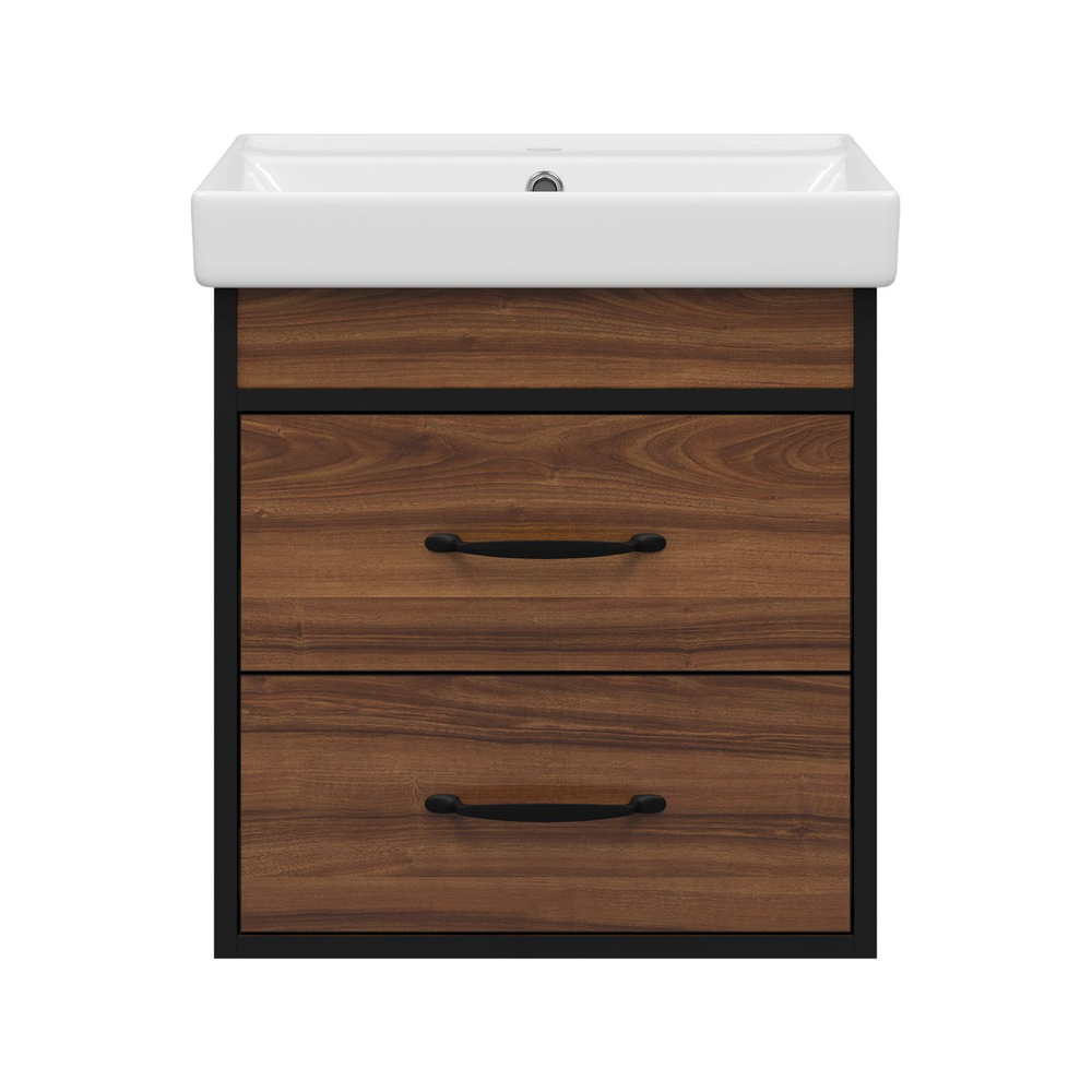 Misty Тумба с раковиной, Кедр 50 с 2 ящ., 50х42х45 см - купить с ...