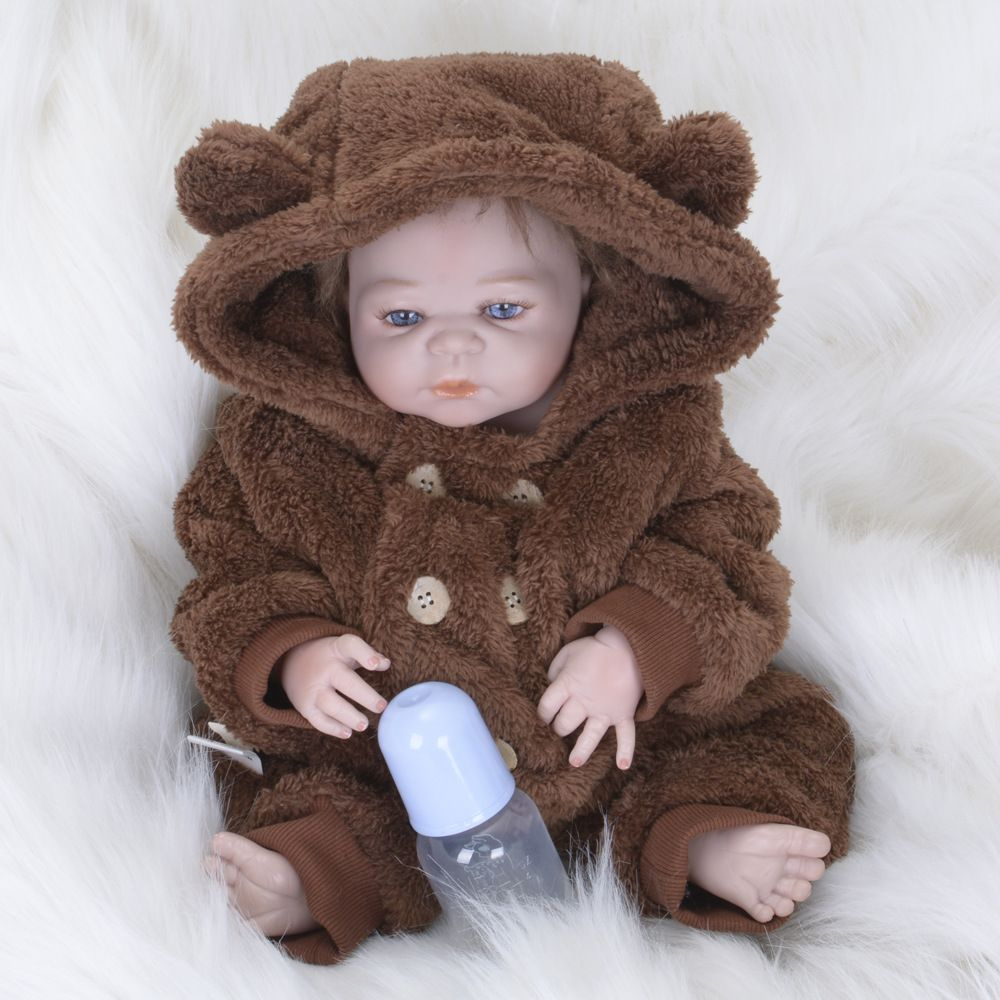 Полностью силиконовая кукла реборн 55 см. - купить с доставкой по ...