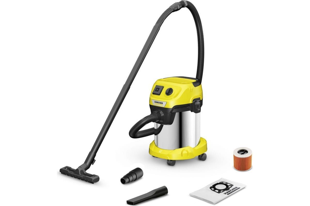 Пылесос wd 3 p отзывы. Пылесос Karcher WD 6 P V-25/8/22/T 1.628-313.