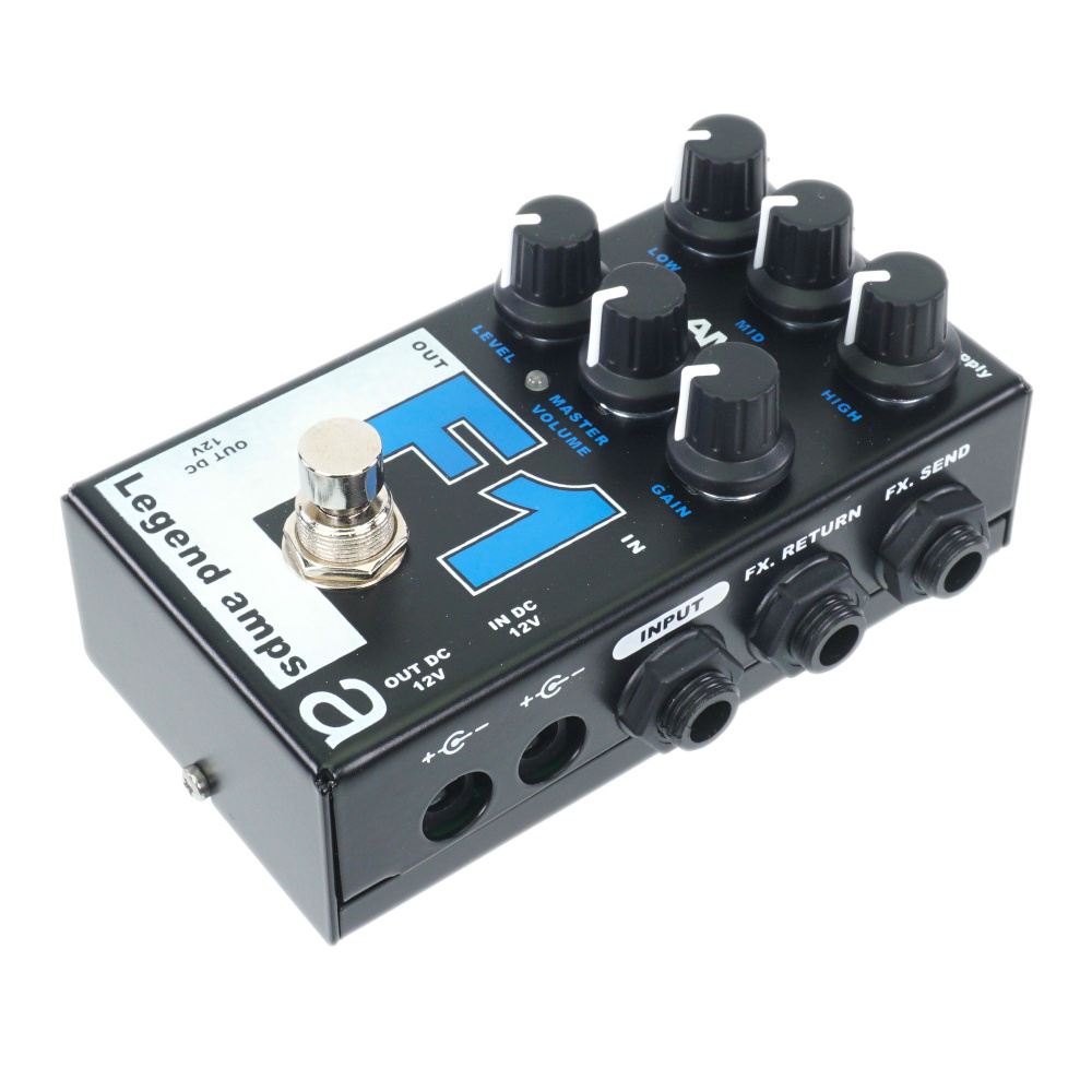 AMT F1 - одноканальный гитарный предусилитель (БП в комплекте