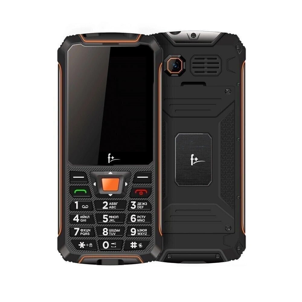 Обзор телефона f. F+ r280 Black-Orange. Мобильный телефон f+ f280 Black. F+ r280с Black-Orange c док-станцией. Оранжевый телефон.