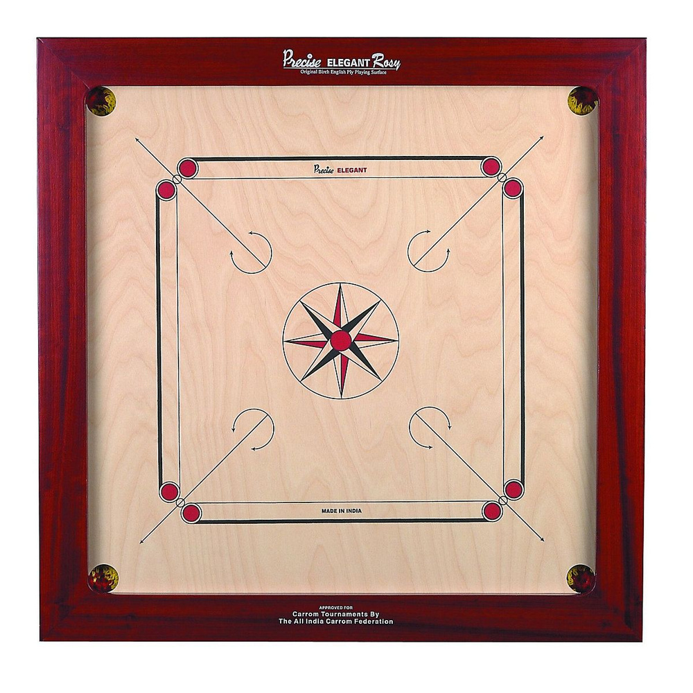 Precise Carrom karromspiel Precise prof carrom Champion Профессиональный  набор для игры в Карром, Премиум класс, ограниченный выпуск