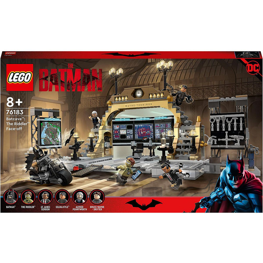 Lego Dc Universe Super Heroes 76183 Банная Пещера: Дуэль С Загадочником -  купить с доставкой по выгодным ценам в интернет-магазине OZON (1164786171)