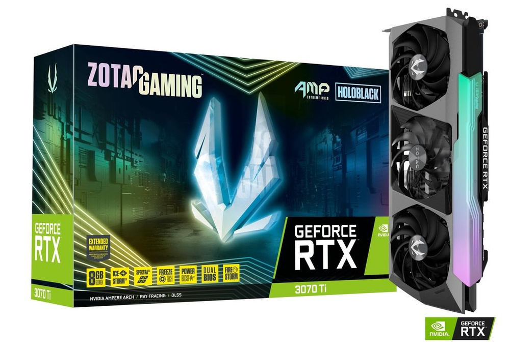 GeForce RTX 3070 Ti 8GB ※本体のみ Видеокарта GeForce RTX 3070 Ti, 8 ГБ PCI Express 4.0 GA104 купить