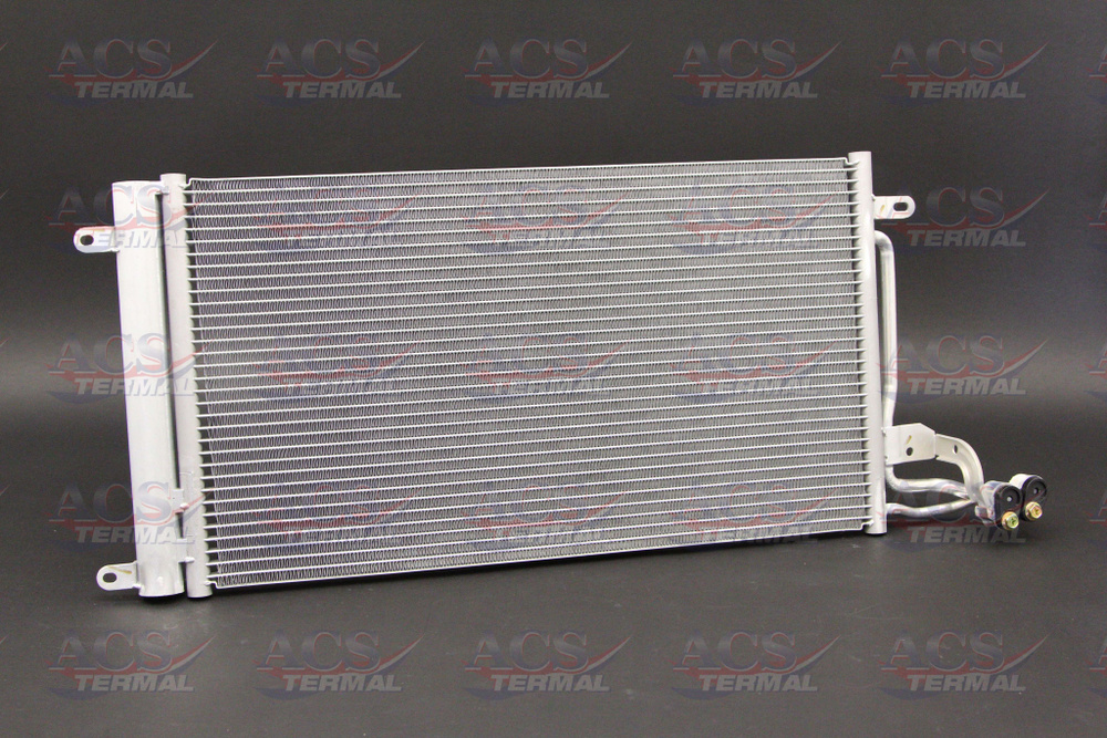 Радиатор кондиционера для Фольксваген Поло седан рестайлинг 2015-2020 ...