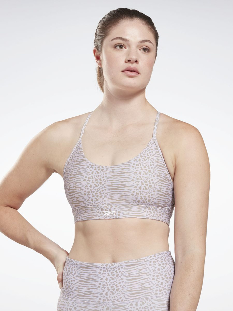 Топ-бра Reebok Lux Strappy Bra Aop Ms - купить с доставкой по