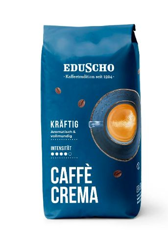 Eduscho Кофе в зернах Crema Strong, 1кг #1