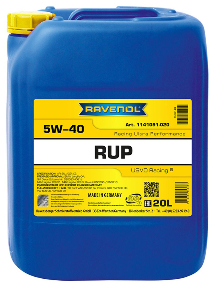 Ravenol Rup 5w 40
