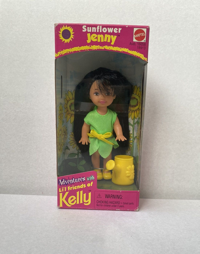 Кукла Barbie Jenny Sunflower (Барби Дженни Цветочек) 11 см, Mattel - купить  с доставкой по выгодным ценам в интернет-магазине OZON (889941289)