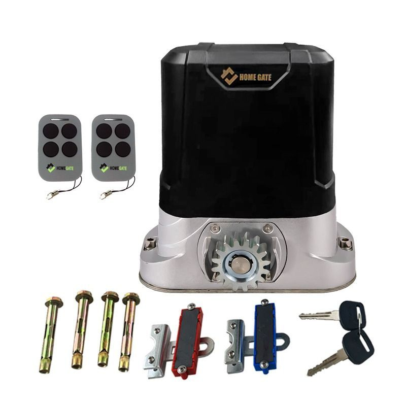 Комплект привод для откатных ворот HomeGate LTM800 с двумя пультами ДУ ...