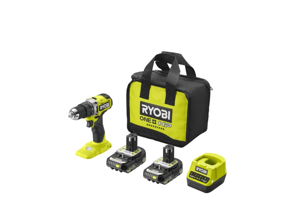 Дрель-шуруповерт ударная бесщеточная Ryobi RPD18C-220S ONE+ #1