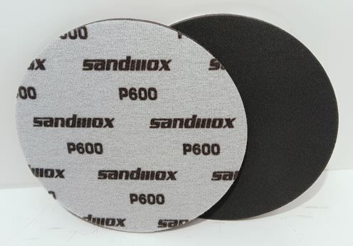 Шлифовальный диск на поролоновой основе SANDWOX SUPER FINE FOAM 125мм, Р600, 2шт.  #1