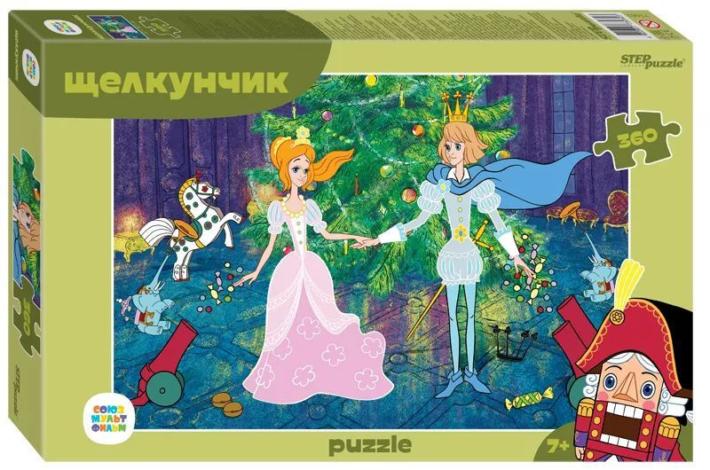 Пазл Step puzzle 360 деталей Щелкунчик (Союзмультфильм) - купить с ...