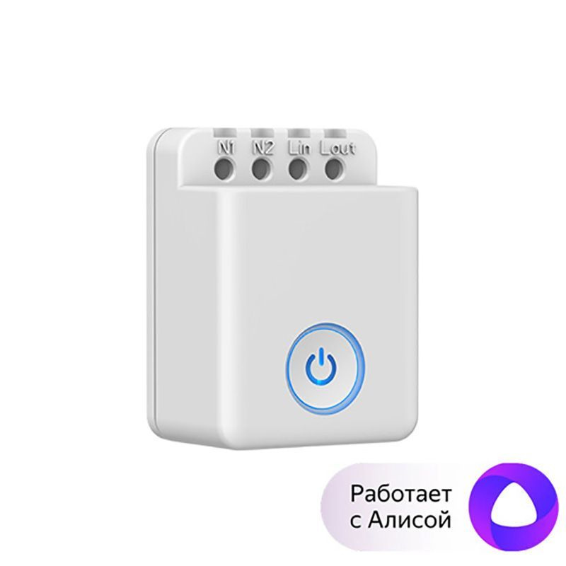 Реле питания в умный дом Wi-Fi BroadLink SCB2 10A, Управление Яндекс ...